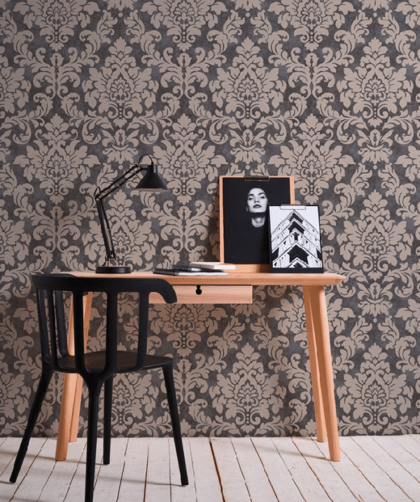 Giấy Dán Tường 3D Hoa Văn Nổi