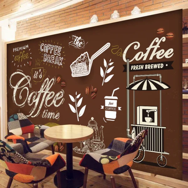 Tranh Dán Tường coffee