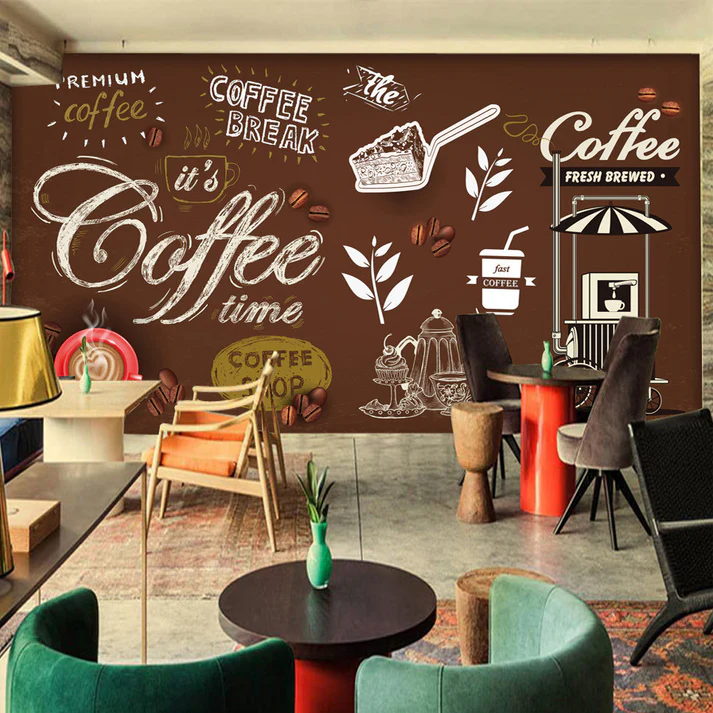 Tranh Dán Tường coffee