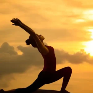 Tranh Dán Tường Phòng Tập Yoga Thiền Định BP-32326