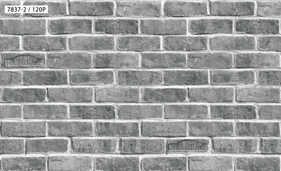 Giấy Dán Tường Giả Gạch Đỏ Siêu Đẹp Mẫu Mới 7837-2/120P
