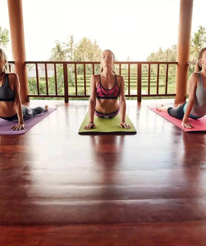 Tranh Dán Tường Phòng Tập Yoga Thiền Định BP-32351