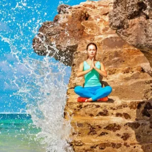 Tranh Dán Tường Phòng Tập Yoga Thiền Định BP-32342