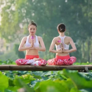 Tranh Dán Tường Phòng Tập Yoga Thiền Định BP-32353