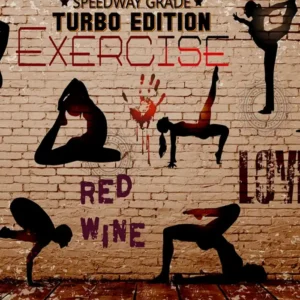 Tranh Dán Tường Phòng Tập Yoga Thiền Định BP-55275