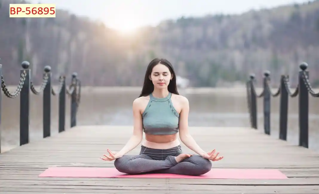 Tranh Dán Tường Phòng Tập Yoga Thiền Định BP-56895