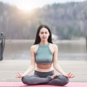 Tranh Dán Tường Phòng Tập Yoga Thiền Định BP-56895